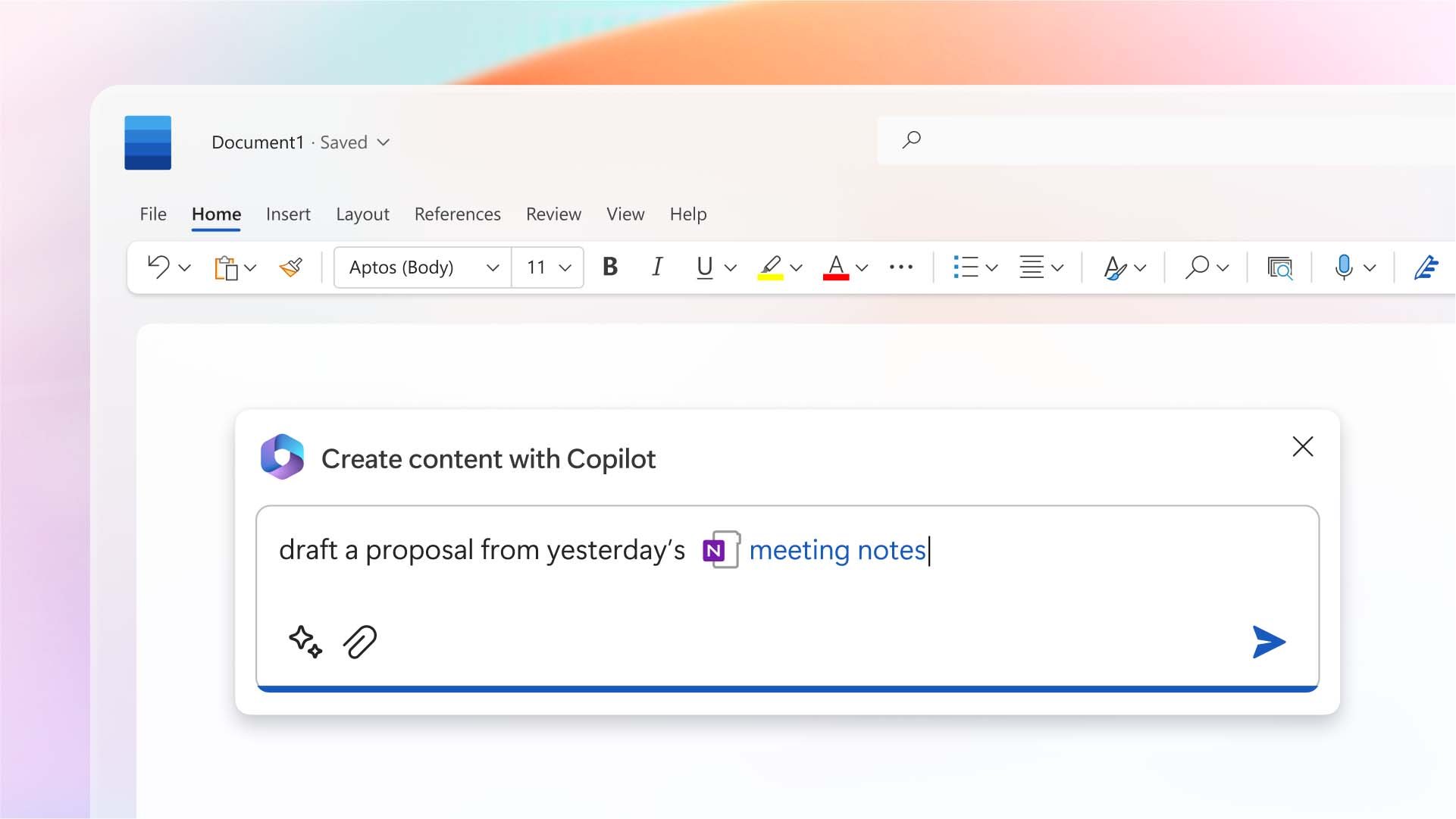 Copilot In applicatie