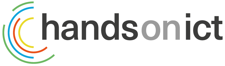 Hands on ICT logo