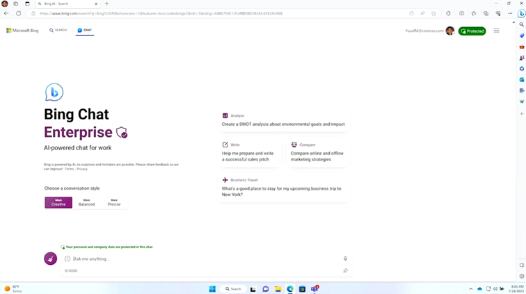 Bing Enterprise