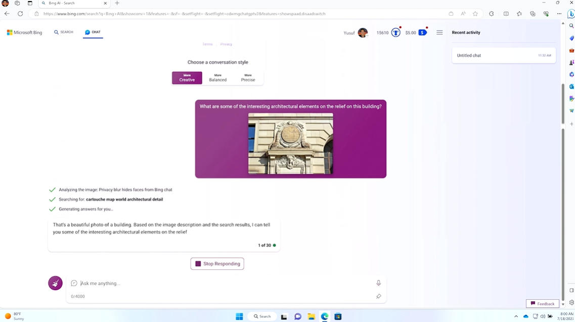 Image search Bing