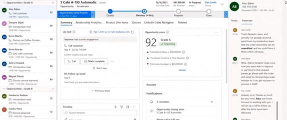 AI in Dynamics 365