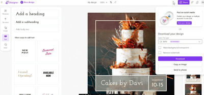 Template creatie designer 3