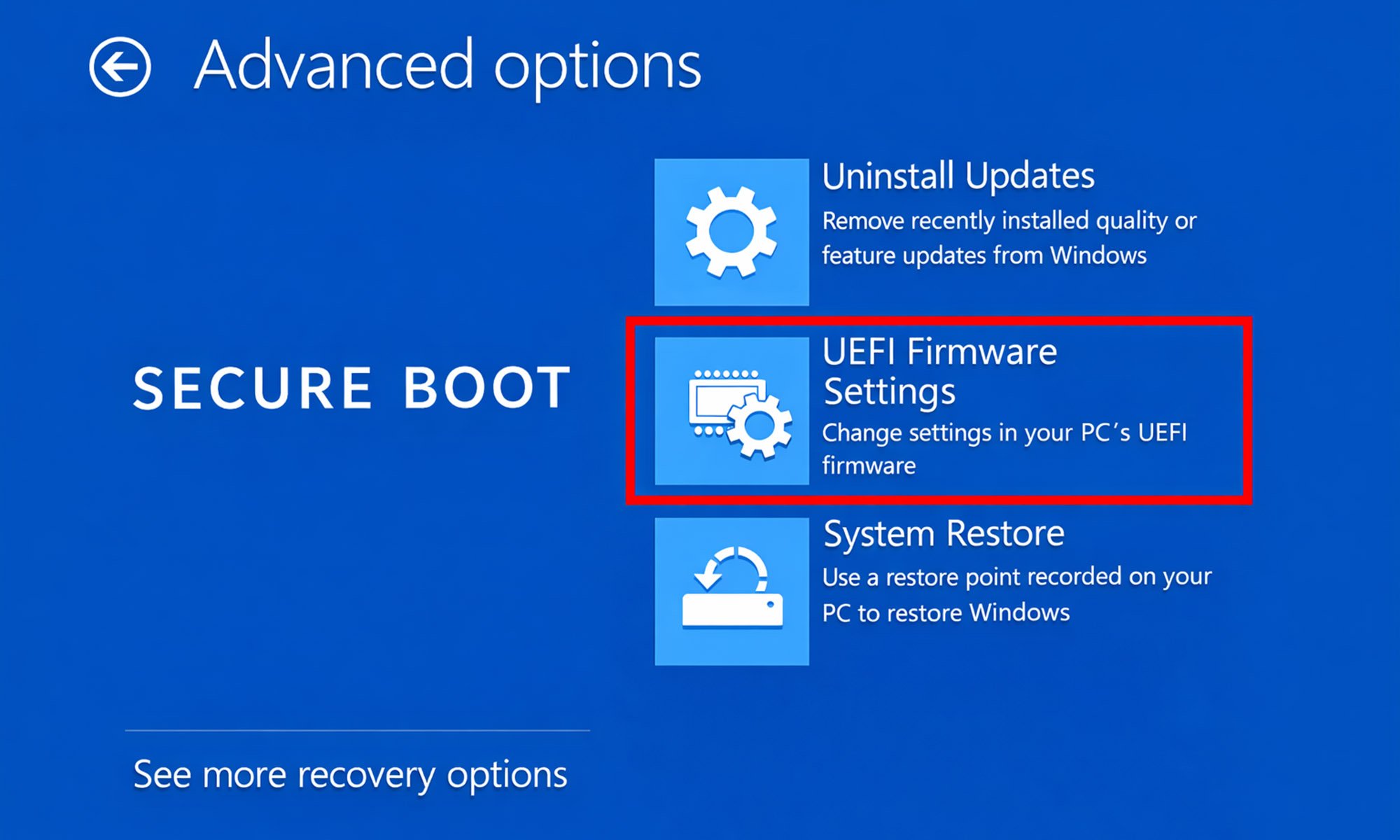 Secure boot certificaten looptijd eindigd