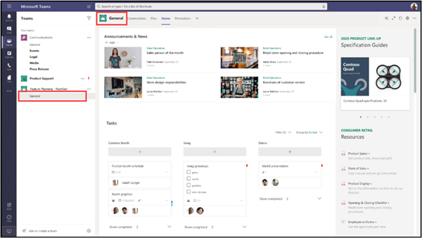 Sharepoint in Teams 2