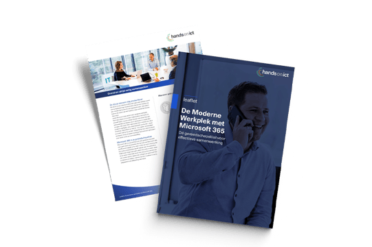 Leaflet De Moderne Werkplek met Microsoft 365