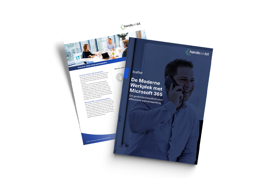 Leaflet De Moderne Werkplek met Microsoft 365