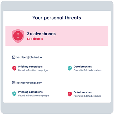 Threat alerts